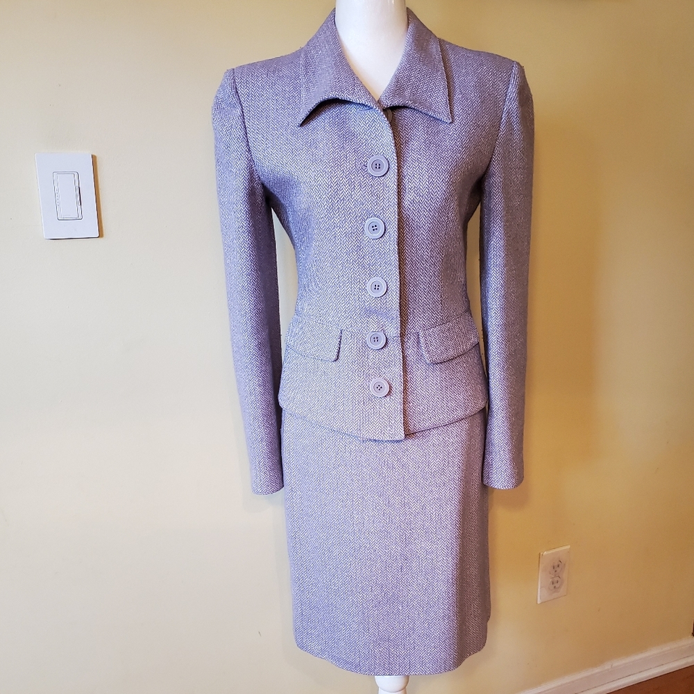 Valentino Lavender Skirt Set